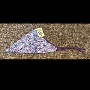 Limited Too Floral Purple Bandana